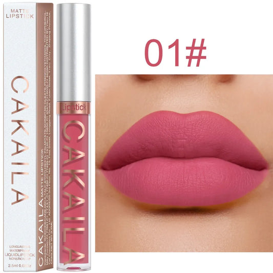 Waterproof Liquid Lipsticks Lip Makeup Matte Velvet Lipstick Lip Gloss