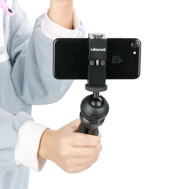 Phone Tripod Swivel Ball Head W Aluminum Phone