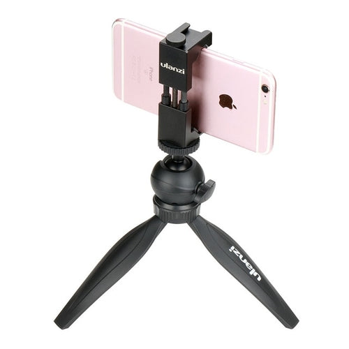 Phone Tripod Swivel Ball Head W Aluminum Phone